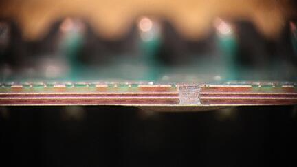 Aluminum pcb cross section