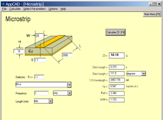 Microstrip Calc